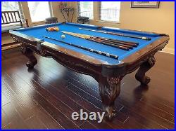 $10,000+ Connelly Billiards 8 ft. Tournament Grade Pool Table with Extras DS