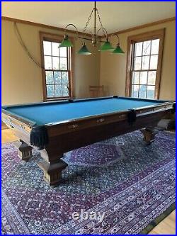 1890 Brunswick Pool Table