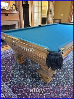 1890 Brunswick Pool Table