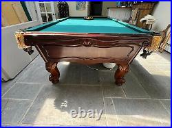 1987 Orleans Brunswick 9 Vintage Pool Table