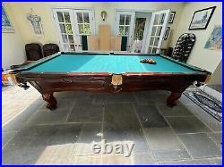 1987 Orleans Brunswick 9 Vintage Pool Table