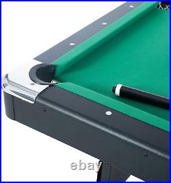 3 in 1 Pool Table Ping Pong Dining Table Combo, 65.75in Foldable Billiard Tables