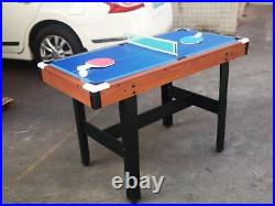 3 in1 Pool Table Ping Pong Billiard Table Combo, 47 Steady Pool Table Game Table