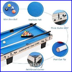 36-Inch Mini Pool Table Top Games, Tabletop Billiards Table Set for Kids
