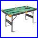 4-5Ft-Folding-Billiard-Table-Pool-Table-Kid-Adults-Mini-Game-Table-2-Cue-Sticks-01-iwku