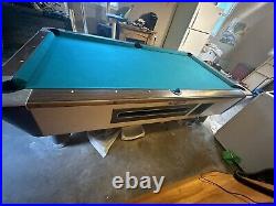 46X92 Slate top Valley Made Pool Table With Accessories