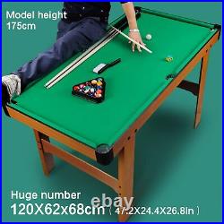 48 Green Mini Pool Table, Billiard Tables Includes 21 Billiards Equipment Ac