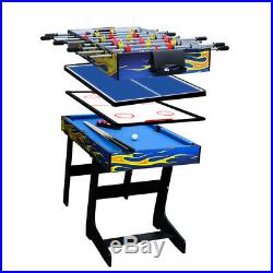 48 in / 4 ft Multi-function 4 in 1 Steady Combo Game Table Hockey Table Foosball