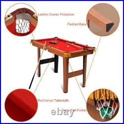48Mini Table Top Pool Table Game Billiard Set Cues Balls kids Gift Indoor Sport