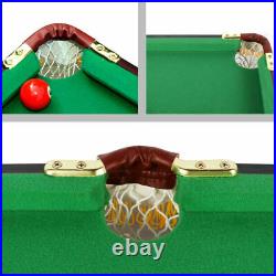 4ft Game Billiard Pool Table Foldout Level Stand Legs Net Pockets Real Action