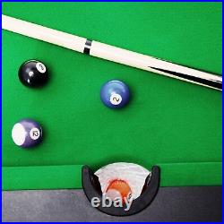 5.5 Ft Billiards Table Pool Table Billiard Table Set Includes Balls Cues Folding