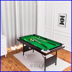 5.5FT Billiard Table, 1.67M Pool Table, billiards, 5.5FT Game Table High-quality