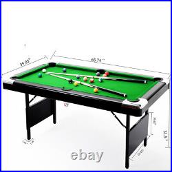 5.5FT Billiard Table, 1.67M Pool Table, billiards, 5.5FT Game Table High-quality