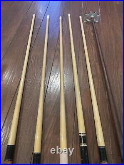 5 Players Pool Sticks