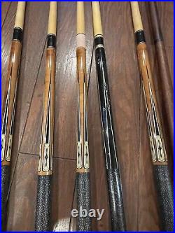 5 Players Pool Sticks