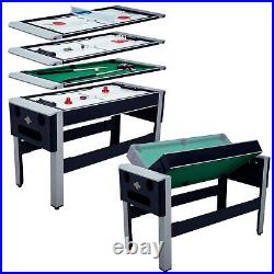 54 4in1 Pool Bowling Hockey Table Tennis Billiard Convertible Arcade Game Table