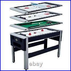 54 4in1 Pool Bowling Hockey Table Tennis Billiard Convertible Arcade Game Table