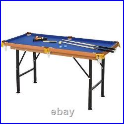 55 Portable Folding Billiards Table Game Pool Table for Whole Family Number