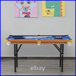 55 Portable Folding Billiards Table Game Pool Table for Whole Family Number