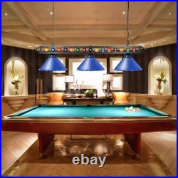 59 Billiard Light Fixture Pool Table Light Black Metal Billiard Chandelier NEW