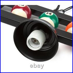 59 Hanging Billiard Light for 7ft/8ft/9ft Pool Tables (Several Lamp Colors)