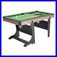 60-Folding-Pool-Table-With-Accessories-WithLocking-Pin-Green-Cloth-Teens-Adult-01-lg