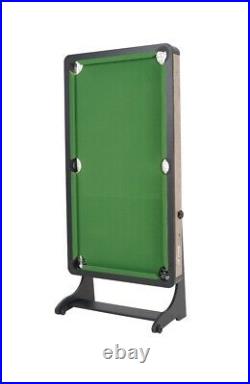 60 Inches Folding Pool Table Airzone With Accessories Green Cloth 6 Pockets NEW