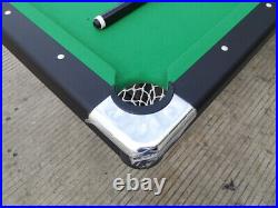 6535'' Billiards Ball Pool Table MDF+Steel Foldable Children's Game Green Table