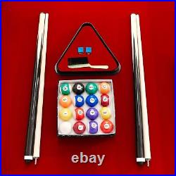 6ft Billiard Table Pool Table Foldable with Ball Cue Chalk Brush Room Family Game