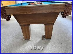 6ft Olhausen Accu-Fast pool table