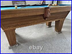 6ft Olhausen Accu-Fast pool table