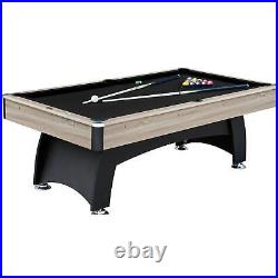 7' Drop Pocket Pool Table with Leveling Legs Full Set of Accessories Included