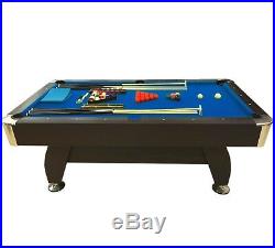 7' Feet Billiard Pool Table Snooker Full Set Accessories Game mod. Blue Sea