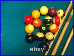 7 Foot Slate Pool Table, Centurion Billiard Table Montgomery Ward 60-92458-R