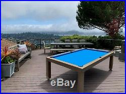 7' Outdoor Luxury Convertible Dining Pool Table Vision Billiards Free Shipping