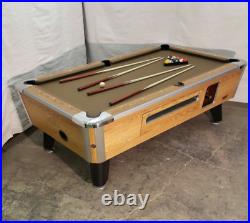 7' VALLEY COMMERCIAL COIN-OP POOL TABLE MODEL ZD-4 NEW Blue CLOTH