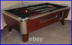 7' VALLEY COMMERCIAL COIN-OP POOL TABLE MODEL ZD4 (Green Felt)