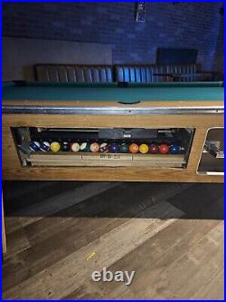 7' Valley Coin Operated Pool TableValley 7' Fully Function