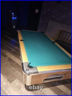 7' Valley Coin Operated Pool TableValley 7' Fully Function