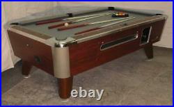 7' Valley Coin-op Pool Table Model Zd-4 New Grey Cloth Also In 6.5' And 8