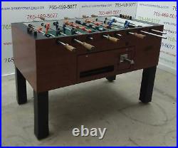 7' Valley Coin-op Pool Table Model Zd-4-leather New Green Cloth In 6.5' And 8
