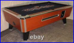 7' Valley Coin-op Pool Table Model Zd7 With Red Cloth Also Avail In 6 1/2', 8