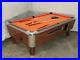 7-Valley-Commercial-Coin-op-Pool-Table-Model-Zd-5-New-Bright-Orange-Cloth-01-wbe
