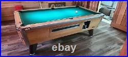 7' Valley Commercial Coin-op Pool Table Model Zd6 (your Choice Felt Color)