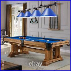 74 Pool Table Light Snooker Billiard Pendant light Metal Shades Chandelier Blue