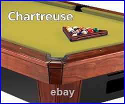 8' 860 Chartreuse Pool Table Cloth Felt