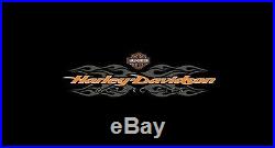 8' Harley Davidson Logo Radical Flames Pool Table Logo Felt Cloth Pool Billiard