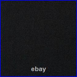 8' Simonis 860 Black Pool Table Cloth Felt with Free Matching Chalk