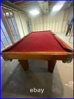 8' Slate Pool Table For Sale