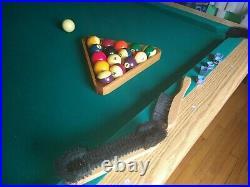 8 foot pool table, barely used